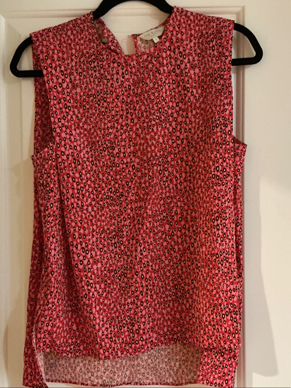 Ted Baker Pink Printed Sleeveless Camisole